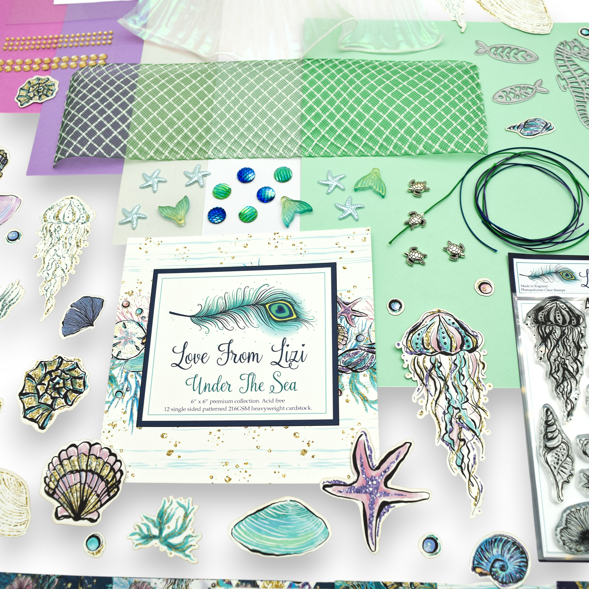 LFL August 25 Card Kit - Under The Sea